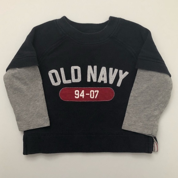 Old Navy Baby Boy Sweatshirt Size 6-12M - Picture 1 of 7
